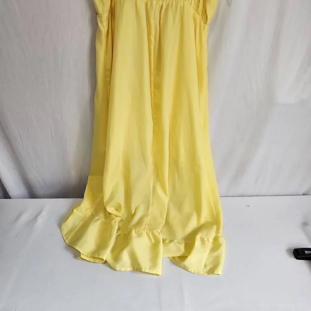 Gianni Bini Ruffled High Low Dress Size M NWT A10